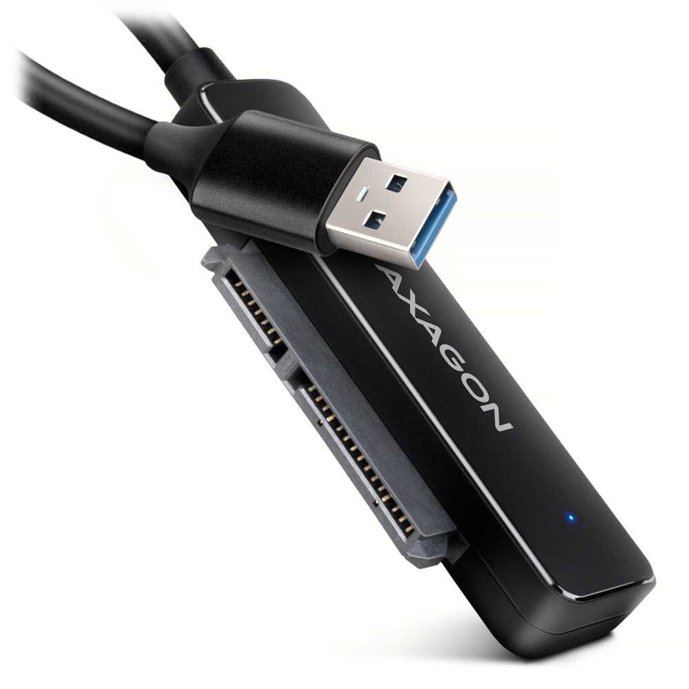 AXAGON USB-A SLIM adaptér pro 2,5" SATA disk / ADSA-FP2A / USB 3.2 Gen1 / SATA 6G / 0,2m