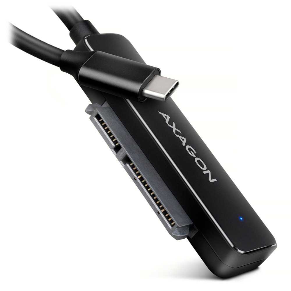 AXAGON USB-C SLIM adaptér pro 2,5" SATA disk / ADSA-FP2C / USB 3.2 Gen1 / SATA 6G / 0,2m
