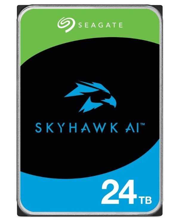 Seagate SkyHawk AI 24TB HDD / ST24000VE002 / Interní 3,5" / SATA 6Gb/s / 512MB