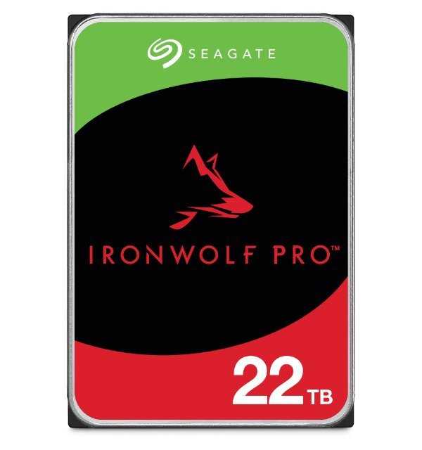 Seagate IronWolf Pro 22TB HDD / ST22000NT001 / Interní 3,5" / 7200 rpm / SATA III / 512 MB