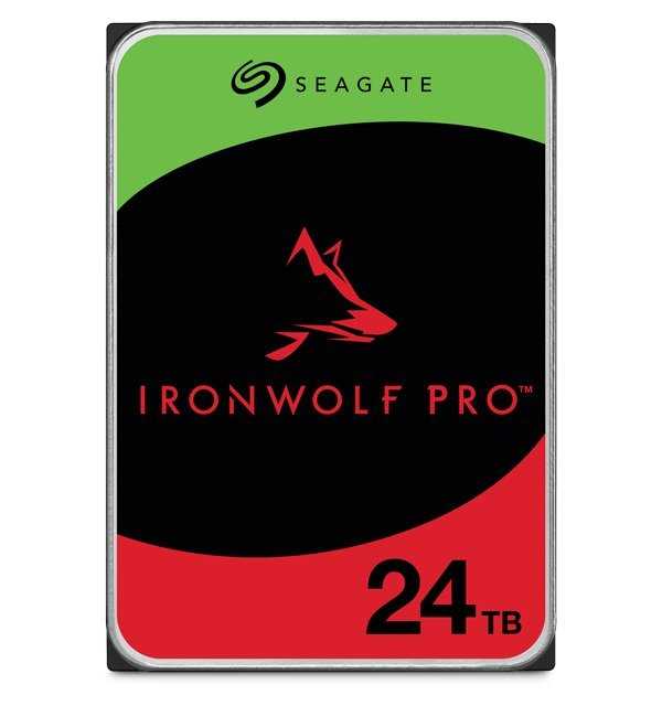 Seagate IronWolf Pro 24TB HDD / ST24000NT002 / Interní 3,5" / 7200 rpm / SATA III / 512 MB