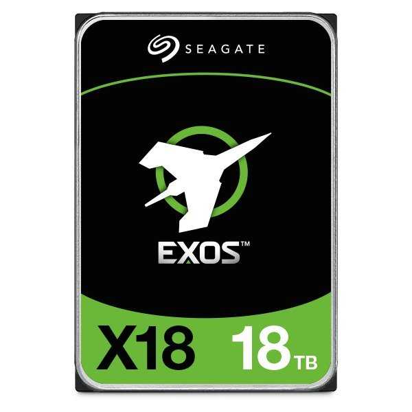 SEAGATE Exos X18 18TB HDD / ST18000NM000J / SATA / 3,5" / 7200 rpm / 256MB / 512E/4KN