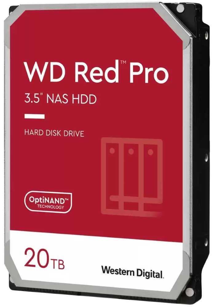 WD RED PRO 20TB / WD201KFGX / SATA III/  Interní 3,5"/ 7200rpm / 512MB