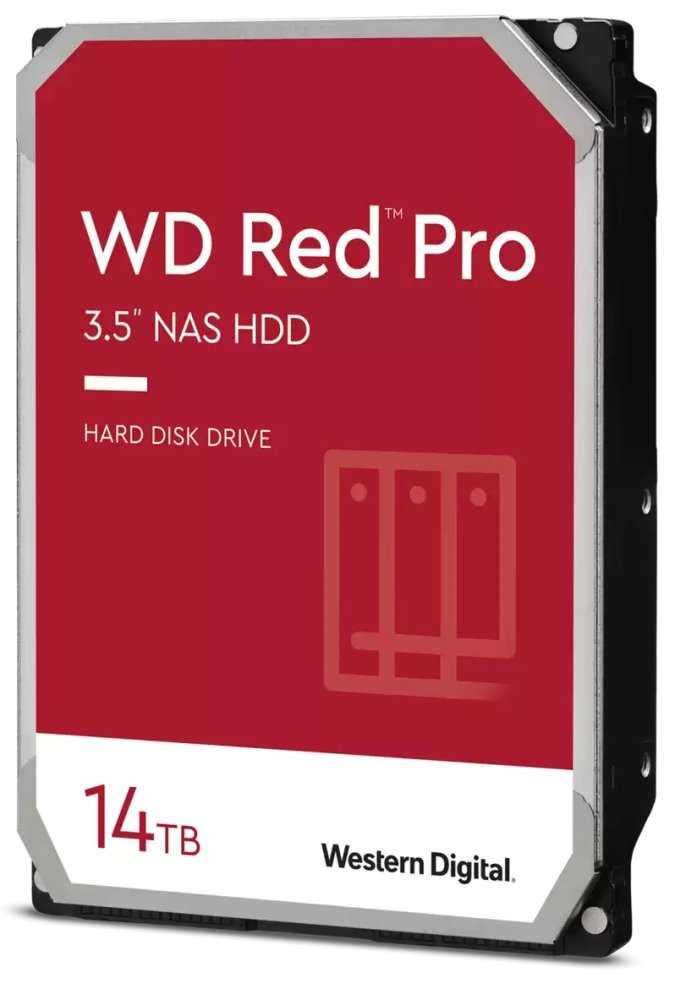 WD RED Pro 14TB / WD142KFGX  / SATA 6Gb/s /  Interní 3,5"/ 512MB