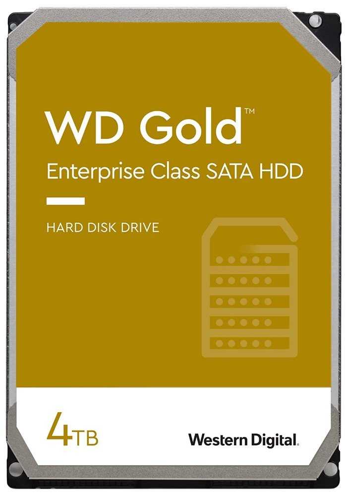 WD GOLD 4TB / WD4004FRYZ / SATA 6Gb/s / Interní / 3,5" / 7200rpm / 256MB