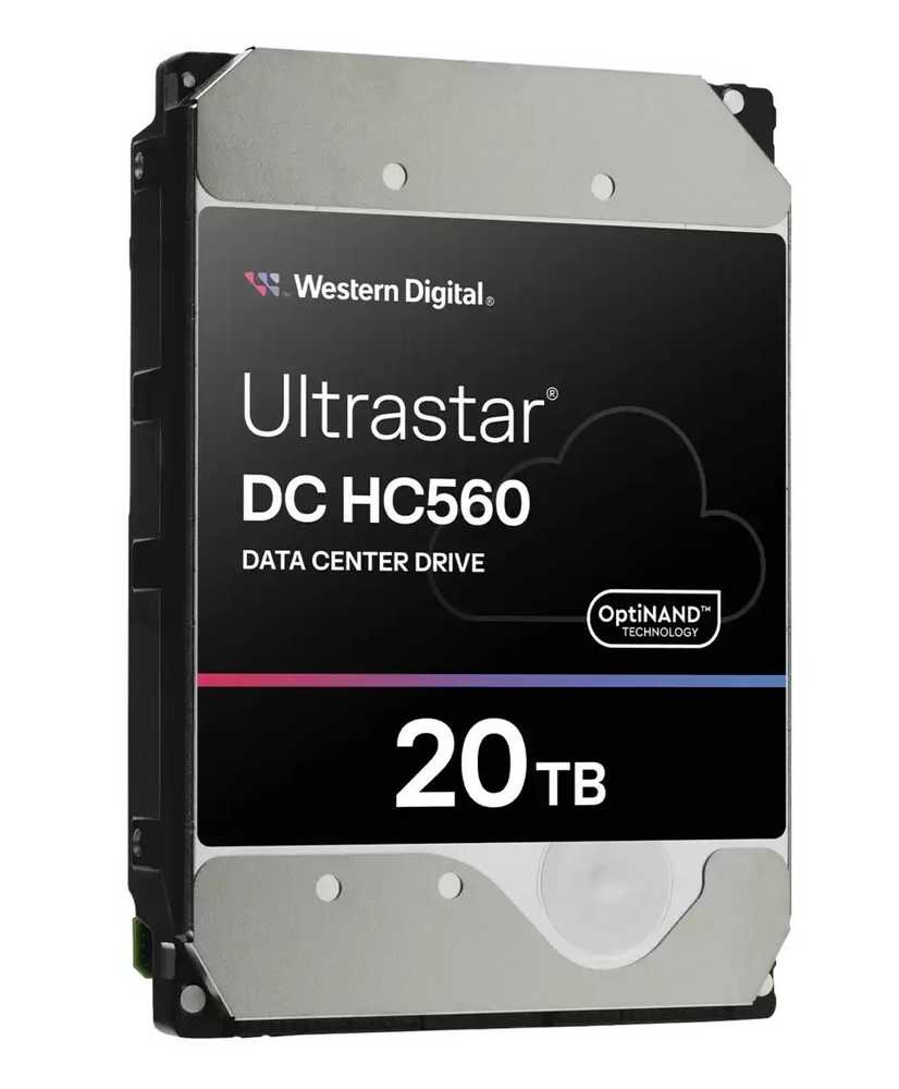WD Ultrastar DC HC560 20TB / 0F38785 / SATA 6Gb/s / Interní / 3,5" / 7200rpm / 512MB