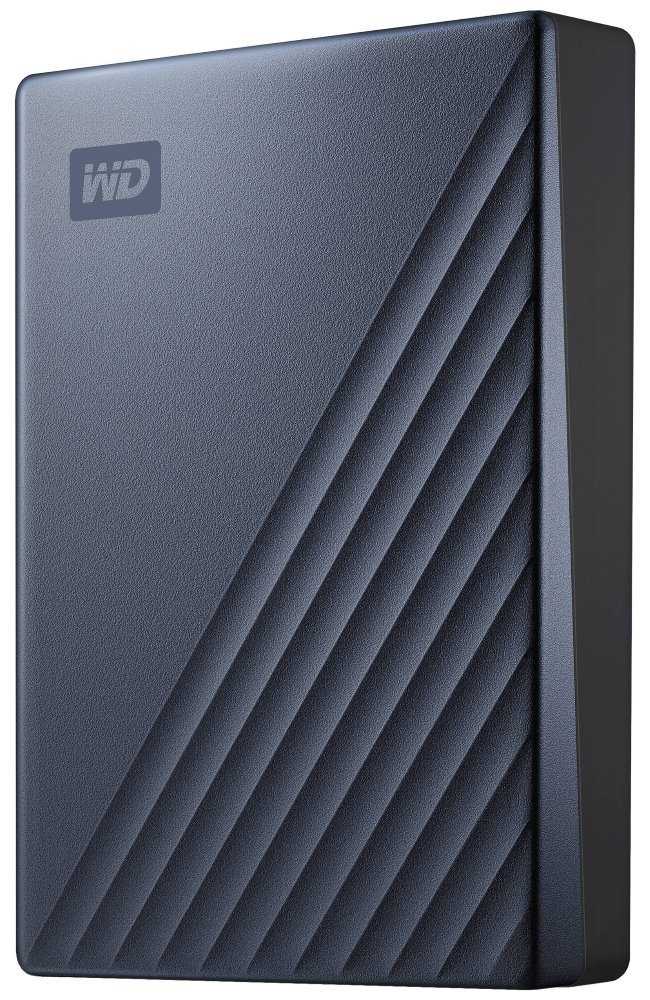 WD My Passport Ultra 4TB HDD / Externí / 2,5" / USB Type-C / Modro-černá