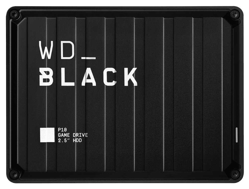 WD BLACK P10 Game Drive 4TB HDD / Externí / 2,5" / USB 3.2 Gen 1 / černá