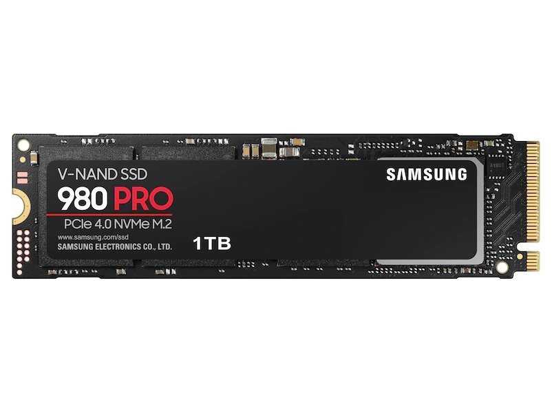 SAMSUNG 980 PRO 1TB SSD / M.2 2280 / PCIe 4.0 4x NVMe / Interní