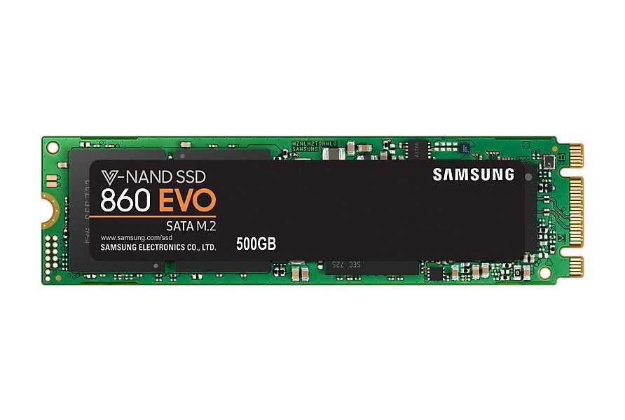 SAMSUNG 500GB SSD 860 EVO/  M.2 SATA III
