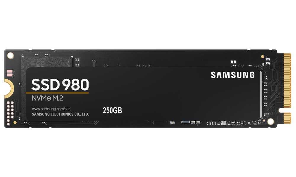 SAMSUNG 980 250GB SSD / M.2 2280 / PCIe 3.0 4x NVMe / Interní