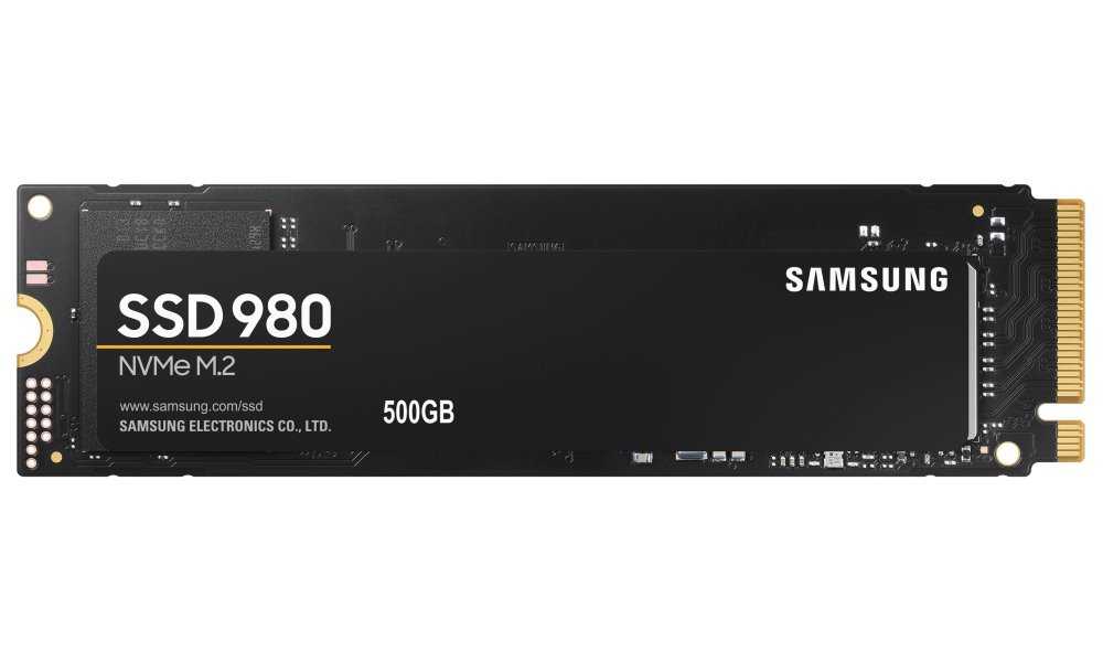 SAMSUNG 980 500GB SSD / M.2 2280 / PCIe 3.0 4x NVMe / Interní