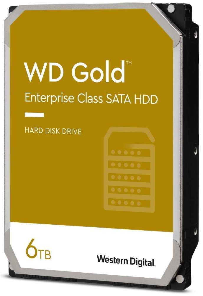WD GOLD 6TB / WD6003FRYZ / SATA 6Gb/s / Interní / 3,5" / 7200rpm / 256MB