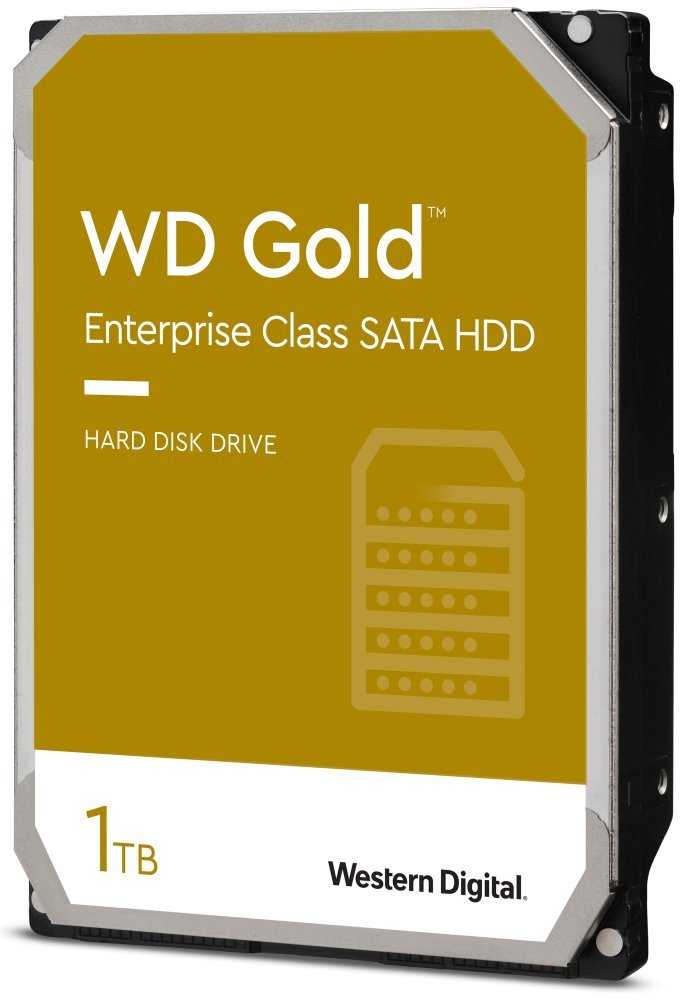 WD GOLD 1TB / WD1005FBYZ / SATA 6Gb/s / Interní 3,5" / 7200rpm / 128MB