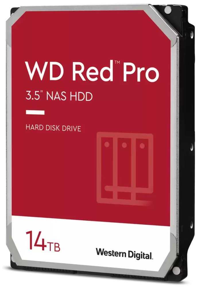 WD RED Pro 14TB / WD141KFGX / SATA 6Gb/s /  Interní 3,5"/ 512MB