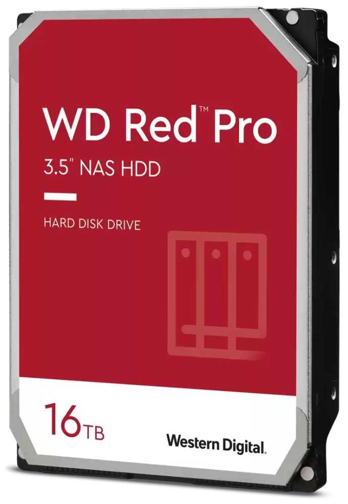 WD RED Pro 16TB / WD161KFGX / SATA 6Gb/s /  Interní 3,5" / 512MB