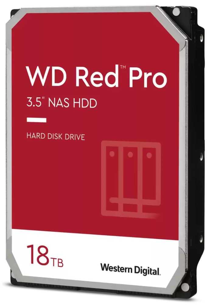 WD RED Pro 18TB / WD181KFGX / SATA 6Gb/s /  Interní 3,5" / 512MB
