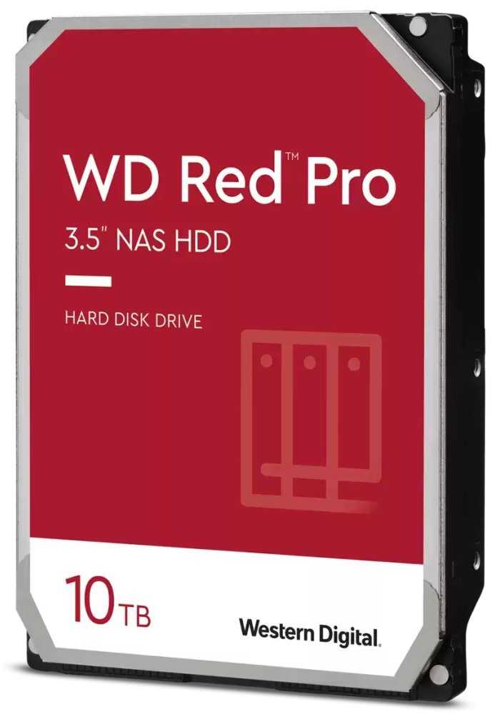 WD RED PRO 10TB / WD102KFBX / SATA 6Gb/s / Interní 3,5"/ 7200 rpm / 256MB