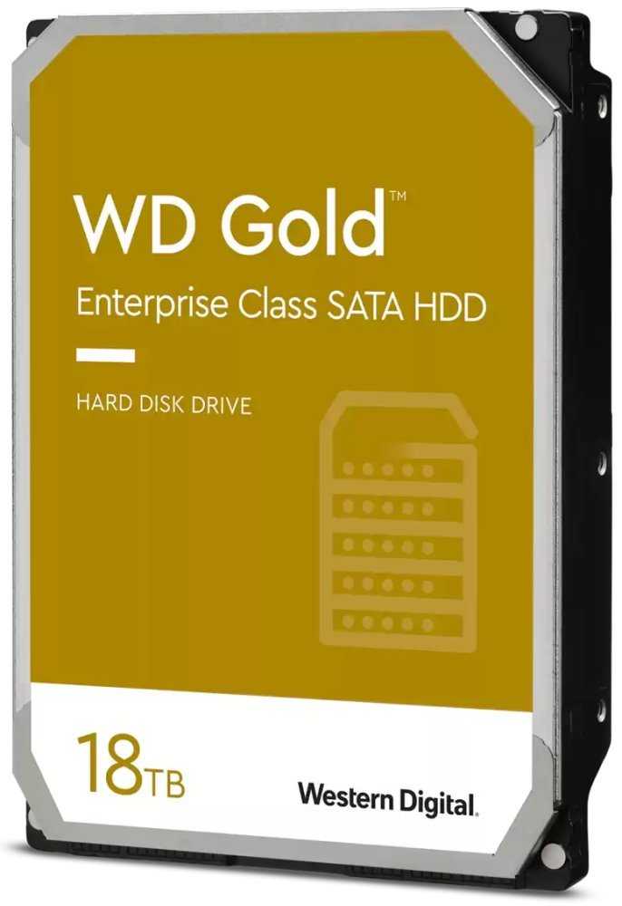WD GOLD 18TB / WD181KRYZ / SATA 6Gb/s / Interní / 3,5" / 512MB