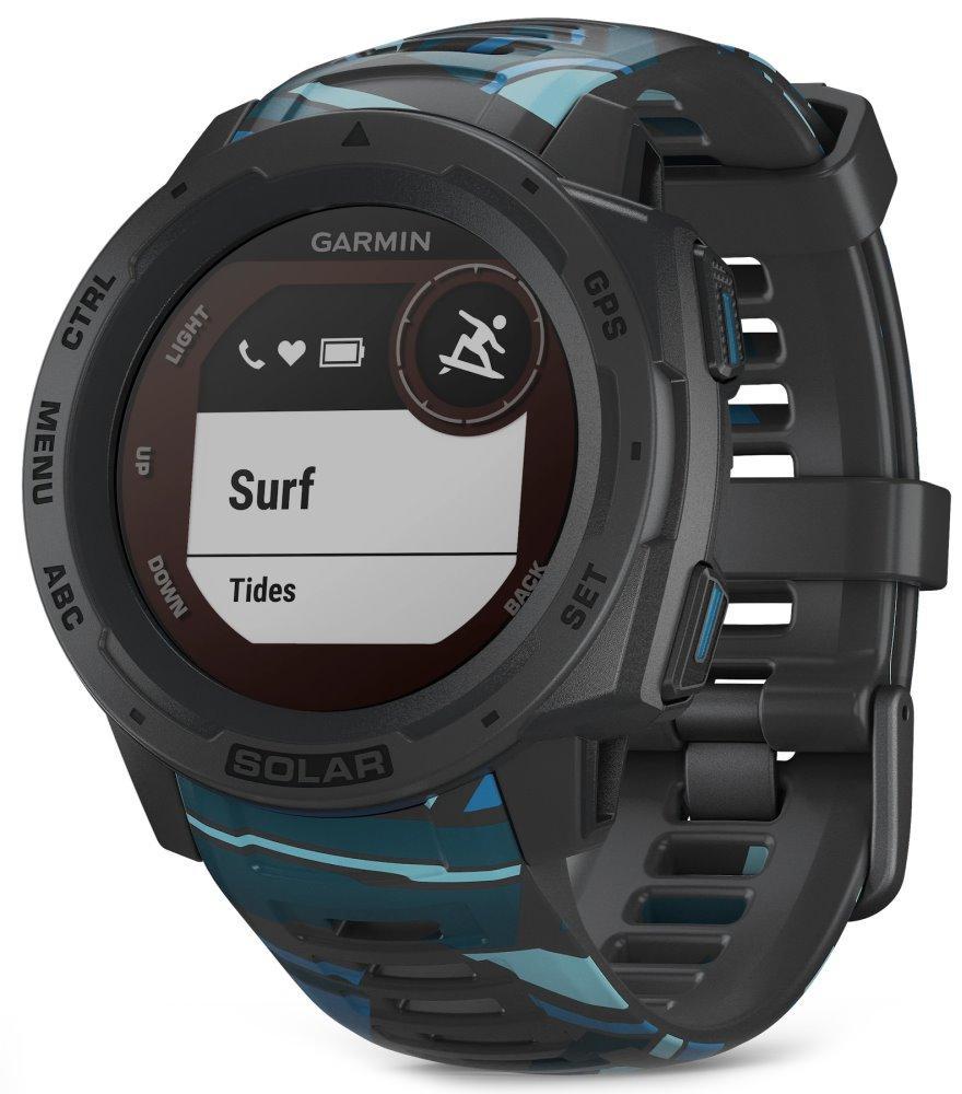GARMIN chytré GPS hodinky Instinct Solar Surf – Pipeline Optic