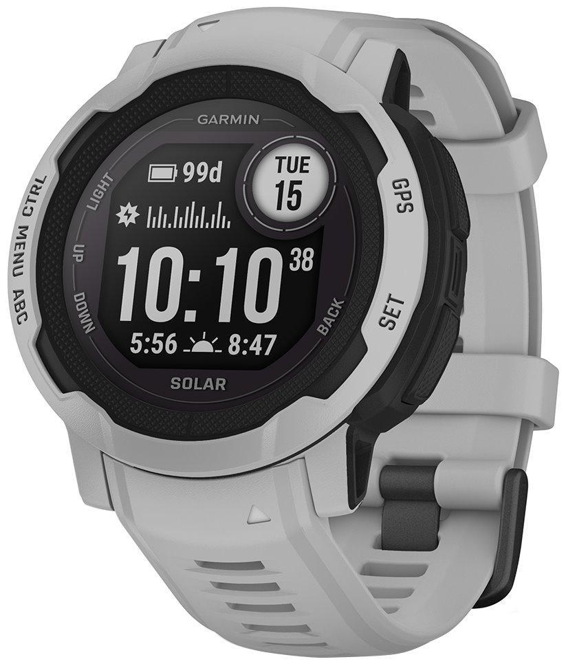 GARMIN chytré GPS hodinky Instinct 2 Solar, Mist Grey