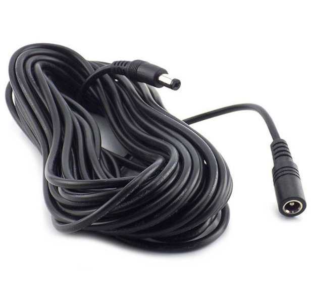 EZVIZ prodlužovací venkovní napájecí kabel k IP kamerám/ délka 10m/ černý