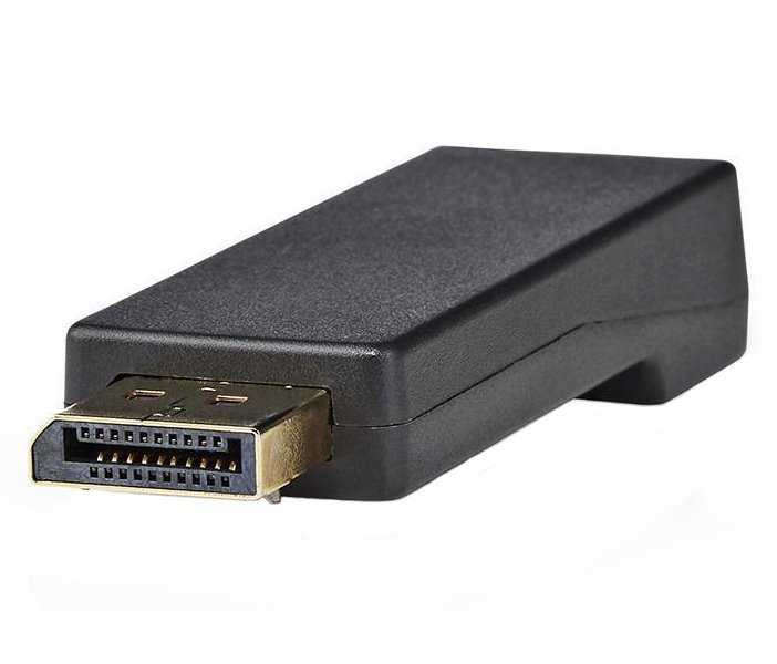 NEDIS adaptér DisplayPort – HDMI/ DisplayPort Zástrčka - HDMI zásuvka/ pozlacený/ černý/ box