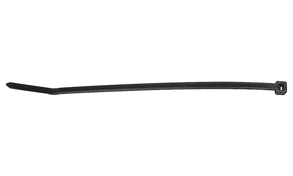 NEDIS stahovací pásky/ délka 20 cm/ balení 100 ks/ černé