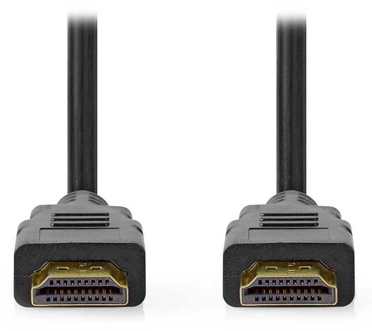 NEDIS Ultra High Speed HDMI kabel/ konektor HDMI - konektor HDMI/ 8K@60Hz/ eARC/ pozlacené/ PVC/ černý/ 3m