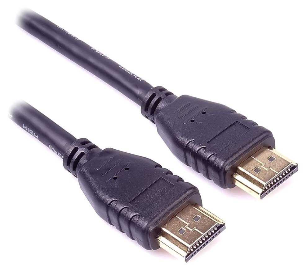 PremiumCord HDMI 2.1 High Speed + Ethernet kabel/ 8K@60Hz / zlacené konektory/ 5m/ černý