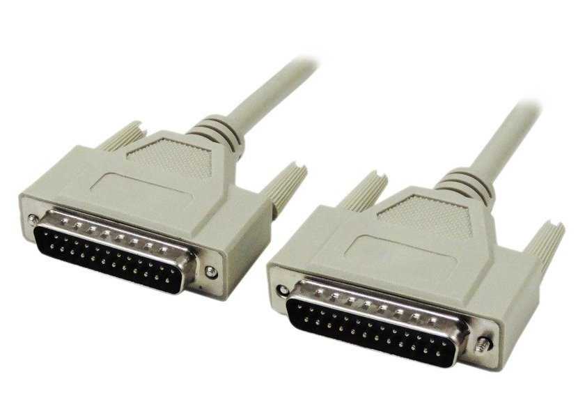 PremiumCord Datový kabel 25M-25M 3m 25ž.