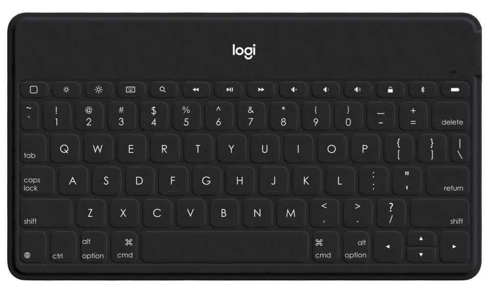 Logitech klávesnice Folio Keys-To-Go/ Bluetooth/ UK/ černá