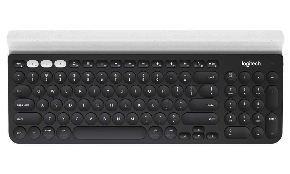 Logitech klávesnice K780/ Bezdrátová/ Bluetooth/ US layout/ černá