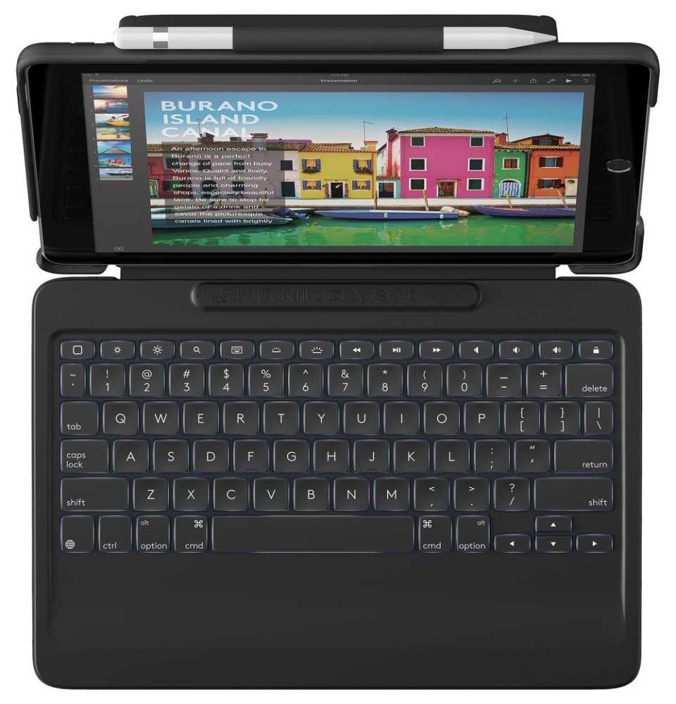 Logitech klávesnice SLIM/ pro iPad Pro 10.5 inch/ UK layout/ černá