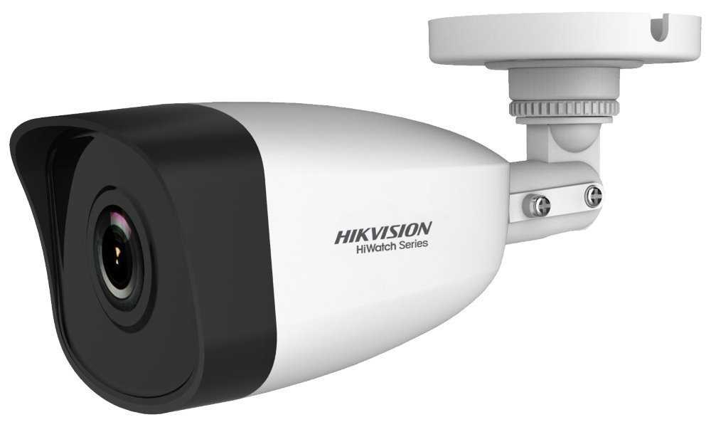 HIKVISION HiWatch IP kamera HWI-B140H(C)/ Bullet/ 4Mpix/ objektiv 4 mm/ H.265+/ krytí IP67/ IR až 30m/ kov + plast