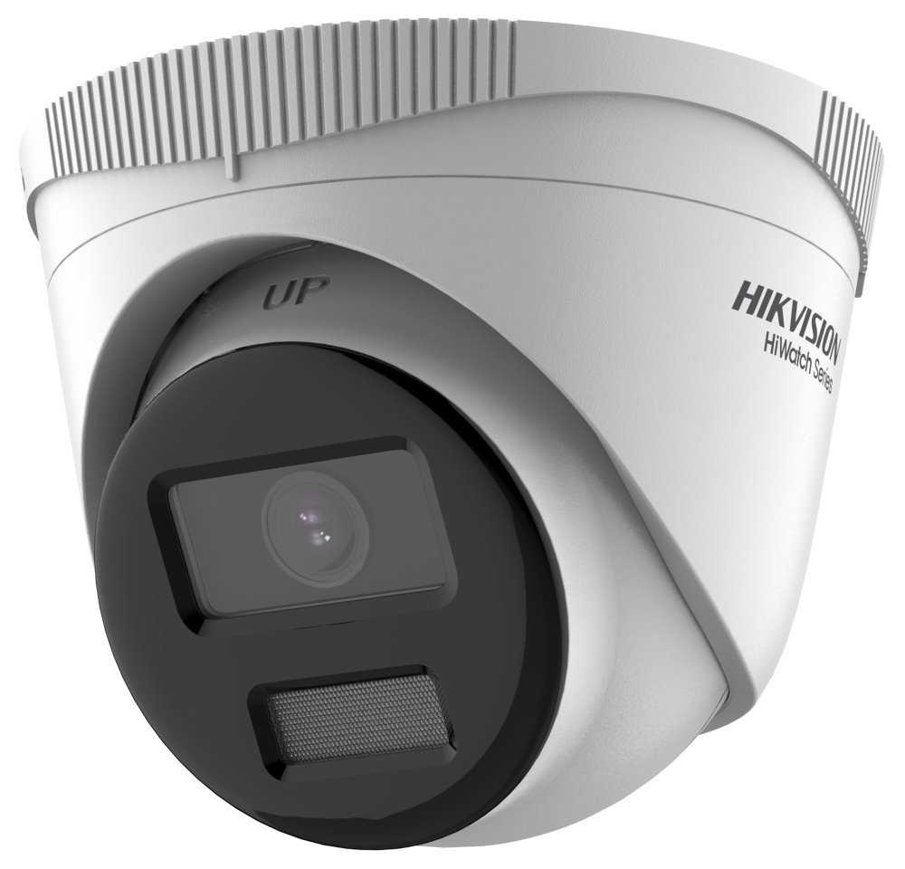 HIKVISION HiWatch IP kamera HWI-T229H(C)/ Turret/ 2Mpix/ objektiv 2,8 mm/ H.265+/ krytí IP67/ LED až 30m/ ColorVu
