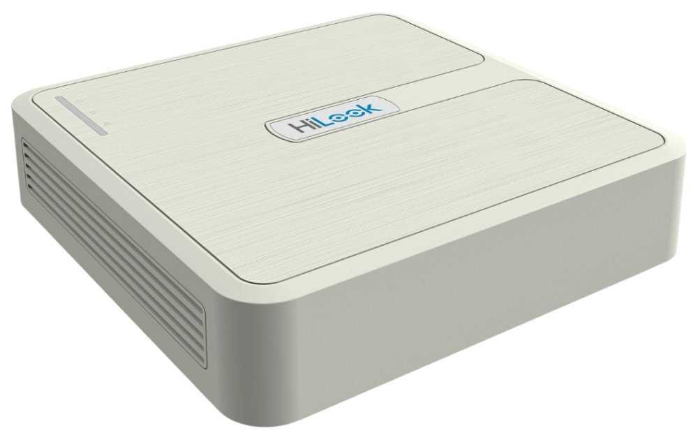 HiLook NVR rekordér NVR-104H-D(C)/ pro 4 kamery/ rozlišení 4Mpix/HDMI/ VGA/ 2x USB/ LAN/ 1x SATA/ Plast