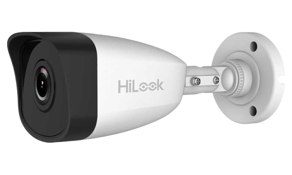HiLook IP kamera IPC-B140H(C)/ Bullet/ rozlišení 4Mpix/ objektiv 4mm/ H.265+/ krytí IP67/ IR až 30m/ kov+plast