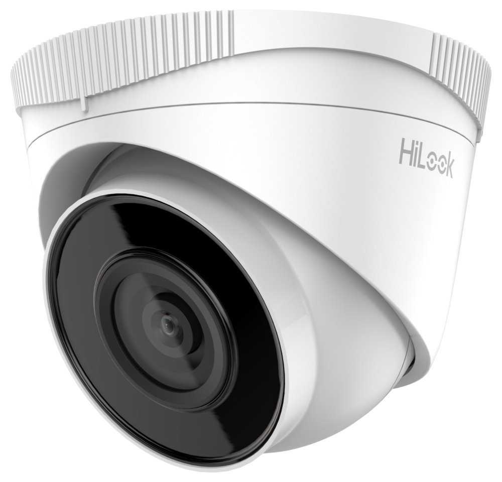 HiLook IP kamera IPC-T240H(C)/ Turret/ rozlišení 4Mpix/ objektiv 2.8mm/H.265+/krytí IP67/ IR až 30m/kov+plast