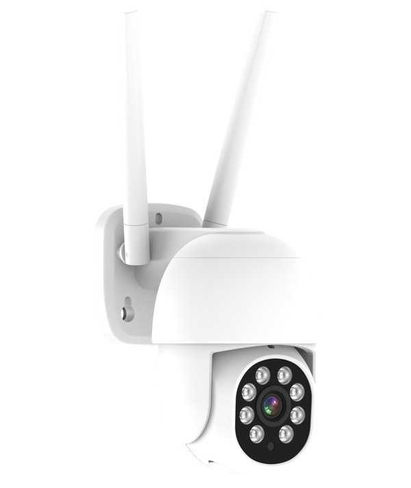 IMMAX NEO LITE SMART Security venkovní kamera ANGLE, IP65, 360°, RJ45, P/T, HD, 2MP, 1080p, outdoor, Wi-Fi, TUYA