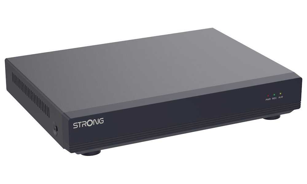 STRONG NVR rekordér NVR1120-8P/ pro 8 kamer/ 8x PoE/ rozlišení 8Mpix/ HDMI/ VGA/ USB/ LAN/ SATA až 8TB HDD