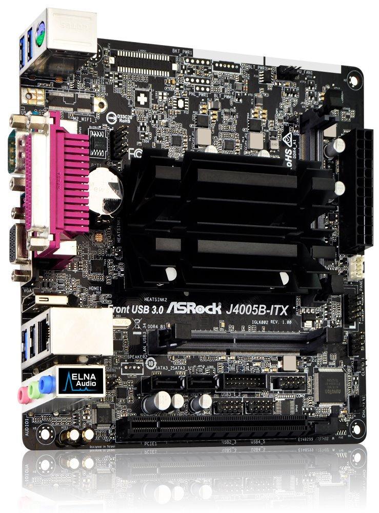 ASRock J4005B-ITX / Gemini Lake / Celeron J4005 / 2x DDR4 SO-DIMM / VGA / HDMI / COM / Mini-ITX