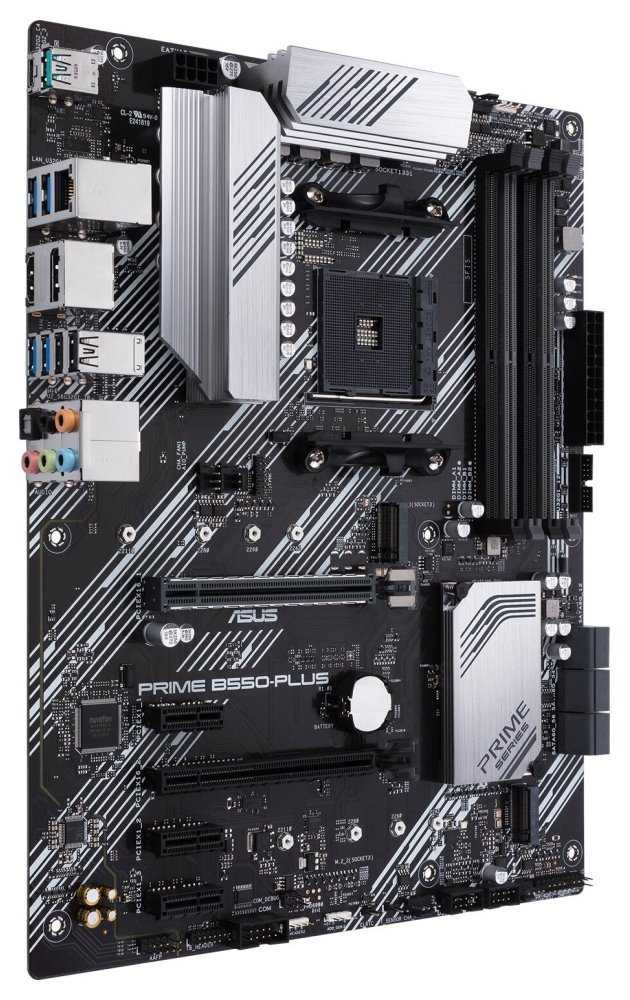 ASUS PRIME B550-PLUS / B550 / AM4 / 4x DDR4 DIMM / M.2 / DP / HDMI / ATX