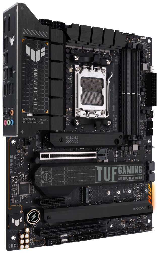 ASUS TUF GAMING X670E-PLUS / AMD X670 / AM5 / 4x DDR5 / 4x M.2 / HDMI / DP / USB-C / ATX