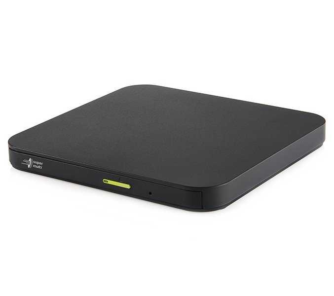 Hitachi-LG GP96YB70 / DVD-RW / externí / ultraslim / M-disc / USB / USB-C / černá