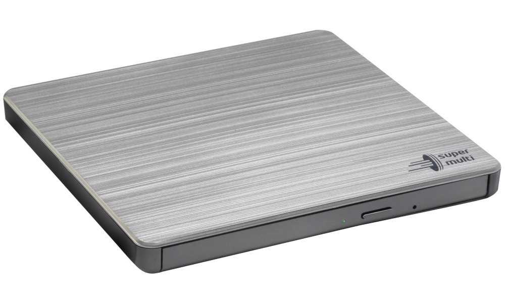 Hitachi-LG GP60NS60 / DVD-RW / externí / M-Disc / USB / stříbrná