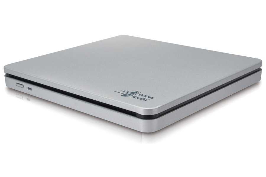 Hitachi-LG GP70NS50 / DVD-RW / externí / slim / M-disc / USB / stříbrná