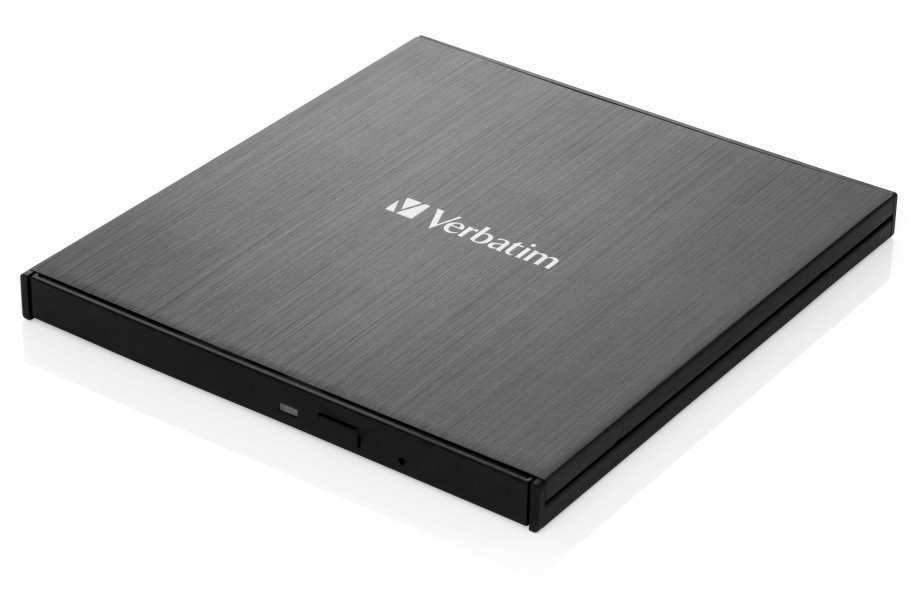 VERBATIM Blu-Ray Slimline Ultra HD 4K vypalovačka/ Externí/ USB 3.2 Gen 1 (USB-C)