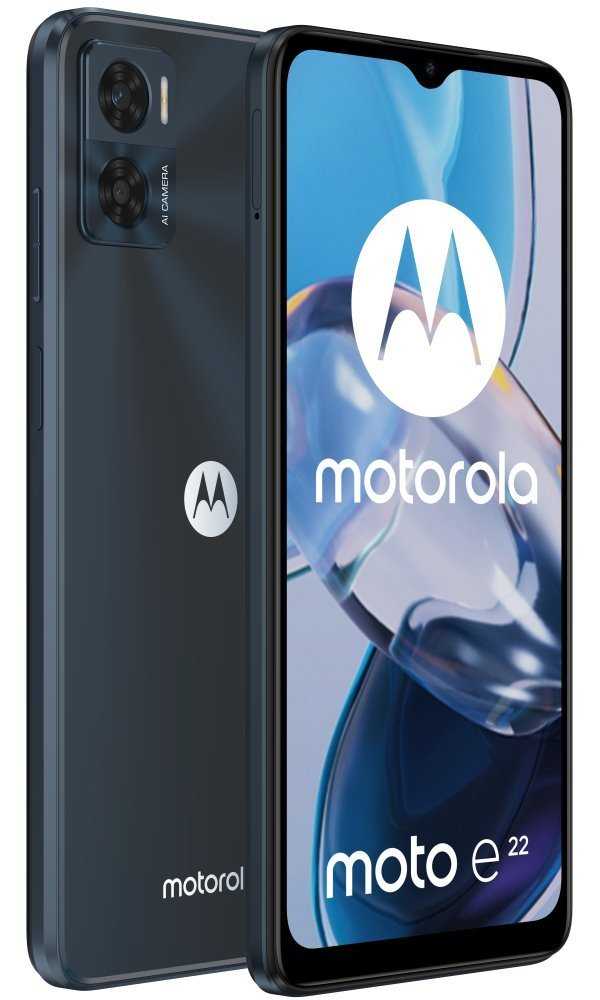 Motorola Moto E22 NFC - Astro Black   6,5"/ Dual SIM/ 3GB/ 32GB/ LTE/ Android 12