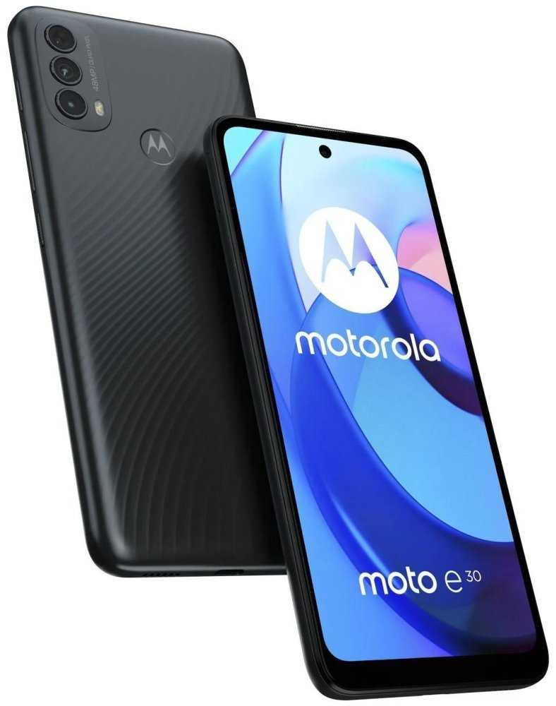 Motorola Moto E30 - Mineral Grey   6,5" / Dual SIM/ 2GB/ 32GB/ LTE/ Android 11